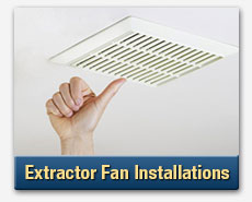 Corinda Extractor Fan Installations